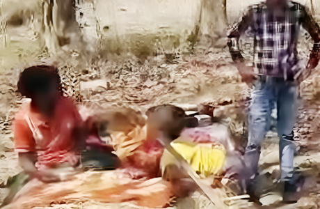 सीमा पर बाघ का आतंक, पेड़ पर चढ़कर जान बचा रहे ग्रामीण