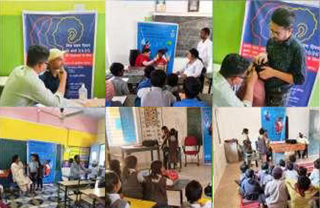 विश्व श्रवण दिवस पर 462 बच्चों की विशेष श्रवण क्षमता जांच