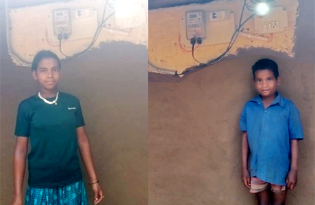 अबूझमाड़ के दूरस्थ वनग्राम ईरनापार में पहली बार पहुंची बिजली की रौशनी