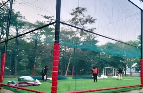 महासमुन्द की वनभूमि में बने "बॉक्स क्रिकेट ग्राउण्ड" का प्रयोग सफल