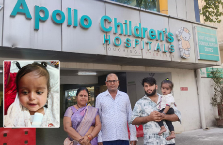 मस्तूरी चिरायु (आरबीएसके) टीम ने फिर बचाई एक मासूम की जिंदगी