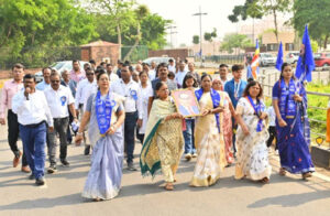 डॉ भीमराव अम्बेडकर की 135वीं जयंती समारोह में उमड़ा जनसैलाब