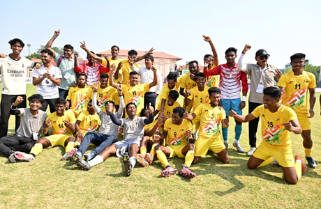 KITG-2026 : फुटबॉल में पश्चिम बंगाल विजेता, छत्तीसगढ़ उपविजेता