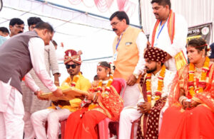 छत्तीसगढ़ में सामूहिक विवाह बना सामाजिक एकता का उत्सव : मुख्यमंत्री साय