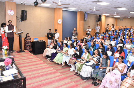 बजट क्वेस्ट 2026 : महिला आरक्षण विधेयक पर 'मॉक पार्लियामेंट' का आयोजन