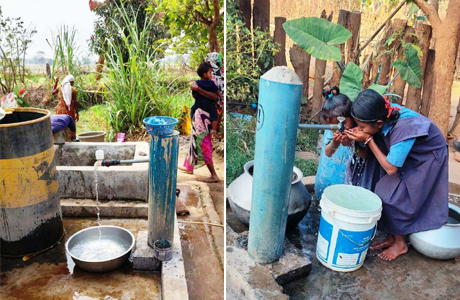 नक्सल प्रभावित ग्राम हेटारकसा में बदली फिजां, जनजीवन में लौटी रौनक