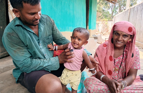 अबूझमाड़ की नन्हीं पारुल को मिली नई ज़िंदगी : प्रोजेक्ट धड़कन बनी सहारा