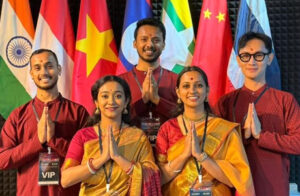 दुर्ग संगीत महाविद्यालय के राजेंद्र ने थाईलैंड में दी भावपूर्ण प्रस्तुति