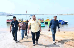 मयाली नेचर कैंप : पर्यटन मंत्री राजेश अग्रवाल ने किया निरीक्षण