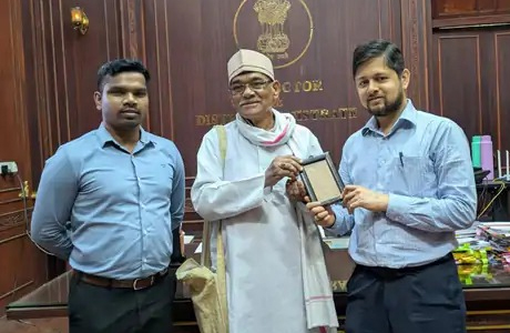 दुर्ग के ताम्रकार परिवार के पास मिली महात्मा गांधी की हाथ से लिखी चिट्ठी