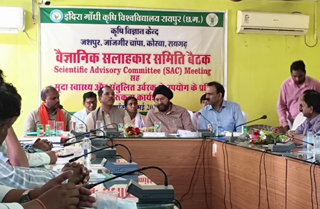 कृषि विज्ञान केंद्र में मृदा स्वास्थ्य एवं संतुलित उर्वरक उपयोग पर कार्यशाला
