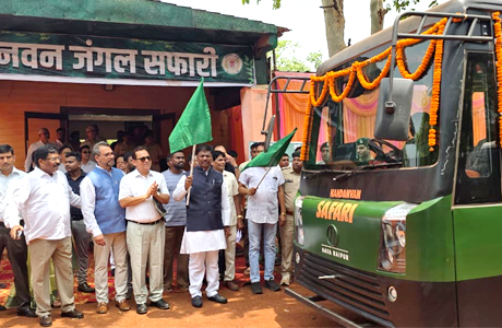 नंदनवन जू और जंगल सफारी में इलेक्ट्रिक सफारी और बोटिंग की सुविधा शुरू