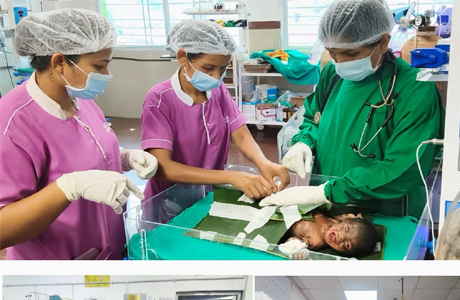सुदूर बीजापुर में अत्यंत दुर्लभ 4S बीमारी से जूझते शिशु को बचाया