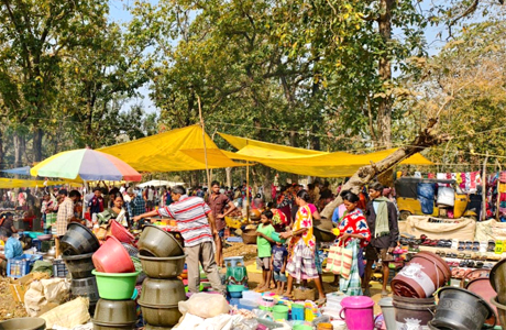 चार दशकों बाद फिर सजे पुजारी कांकेर और कोण्डापल्ली के साप्ताहिक बाजार