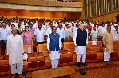 छत्तीसगढ़ योग आयोग के अध्यक्ष रूपनारायण सिन्हा को दी भावभीनी श्रद्धांजलि
