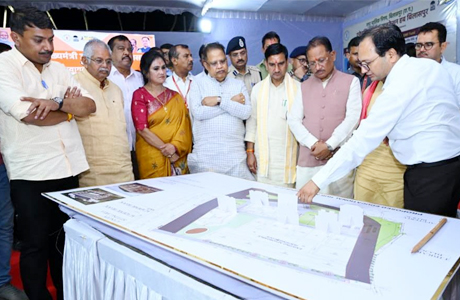 मुख्यमंत्री ने निर्माणाधीन नालंदा परिसर एवं एजुकेशन हब का किया निरीक्षण
