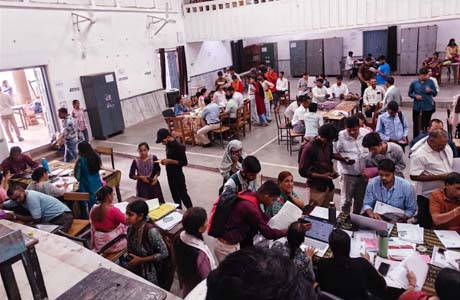 साईंस कालेज स्नातक प्रथम सेमेस्टर में प्रथम सूची के दो तिहाई विद्यार्थियों ने लिया प्रवेश