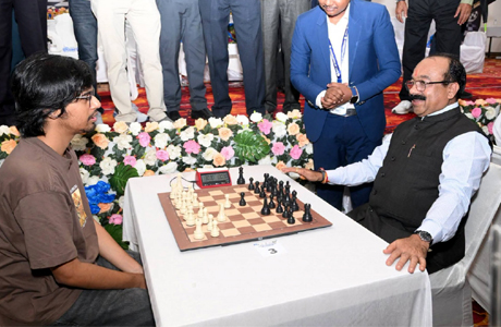 खेल मंत्री साव ने अखिल भारतीय फिडे रेटेड शतरंज प्रतियोगिता का किया शुभारंभ