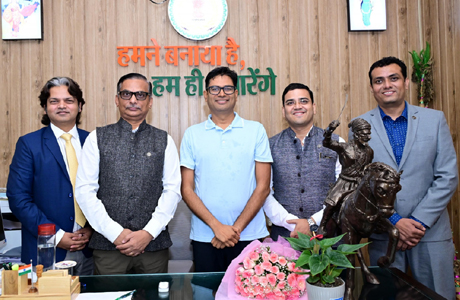 नवा रायपुर में स्थापित होगा करेंसी डिस्ट्रीब्यूशन सेंटर, RBI प्रबंधक से मिले वित्त मंत्री