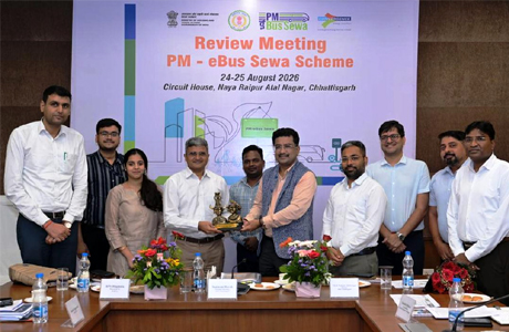 240 ई-बसों से बदलेगी रायपुर, दुर्ग, कोरबा, बिलासपुर में पब्लिक ट्रांसपोर्ट की तस्वीर
