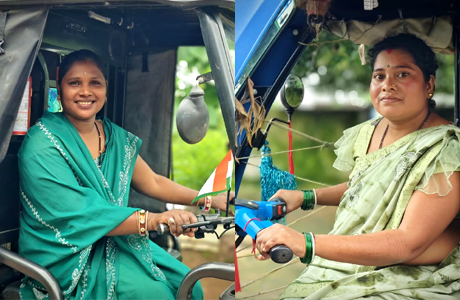 ई-रिक्शा से सेवती और अंजू बनीं आत्मनिर्भर, प्रतिमाह 10 से 12 हजार रुपए का लाभ