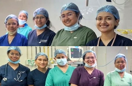 शासकीय मेडिकल कालेज राजनांदगांव में गर्भाशय ट्यूमर की जटिल सर्जरी