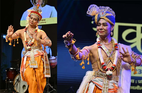डॉ. मंजू ईलांग्बाम के मणिपुरी नृत्य में दिखा भाव, लय और नृत्य का मनोहारी संगम