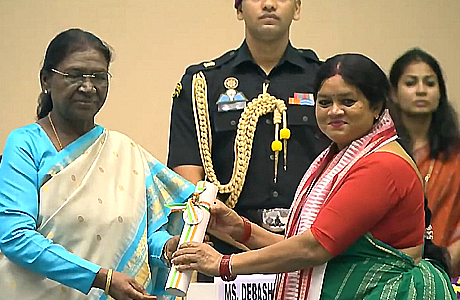 राष्ट्रपति ने छत्तीसगढ़ की सुनीता यादव को प्रदान किया राष्ट्रीय शिक्षक सम्मान