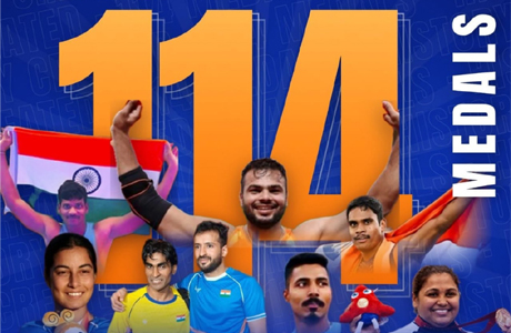 एशियन पैरा गेम्स में टीम इंडिया ने 114 पदकों के साथ रचा इतिहास