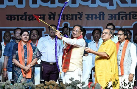 सत्य और धर्म की विजय का शाश्वत संदेश देता है विजयादशमी पर्व : साय