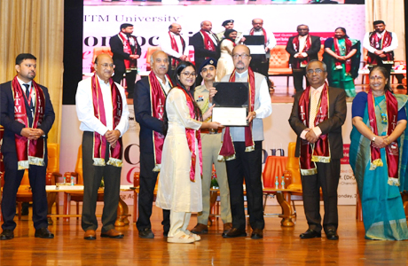 आईटीएम विश्वविद्यालय के दीक्षांत समारोह में शामिल हुए राज्यपाल