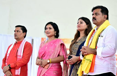 सेवा संकल्प अभियान के तहत कबीरधाम में निकली भव्य सेवा ज्योति यात्रा