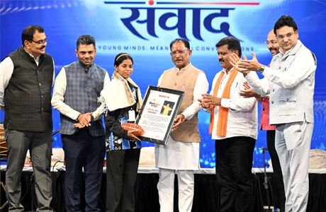 जेन नेक्स्ट संवाद : युवा शक्ति ही करेगी सशक्त भारत का निर्माण - साय